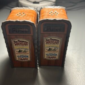 Set of vintage salt and pepper shakers